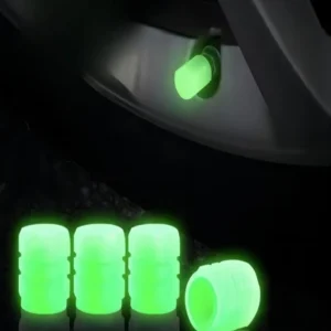 6 Pcs Capuchons Fluorescents Universels pour Valves