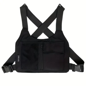 Sacoche de poitrine de sport unisexe