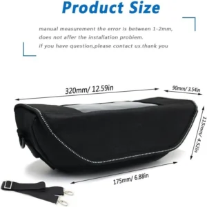 Sac de guidon de moto étanche et anti-poussière pour Honda PCX 125 PCX 150 PCX160